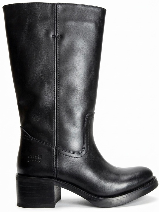 FRYE AND CO. Shoes - Frye & Co. Miranda 14 Wide Calf Black vegan Tall Boots Size 8.5 NWOT